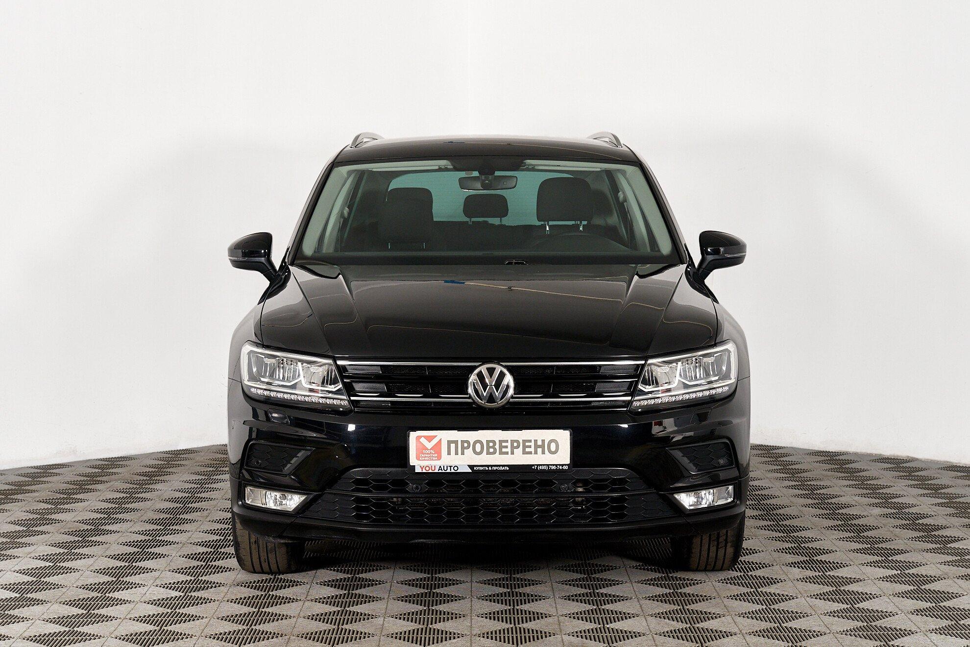 Volkswagen Tiguan 2017, черный