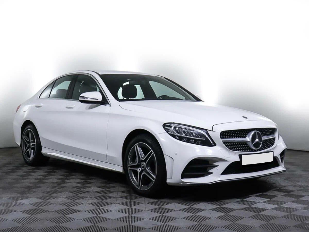 Mercedes-Benz C-Класс 2020, белый