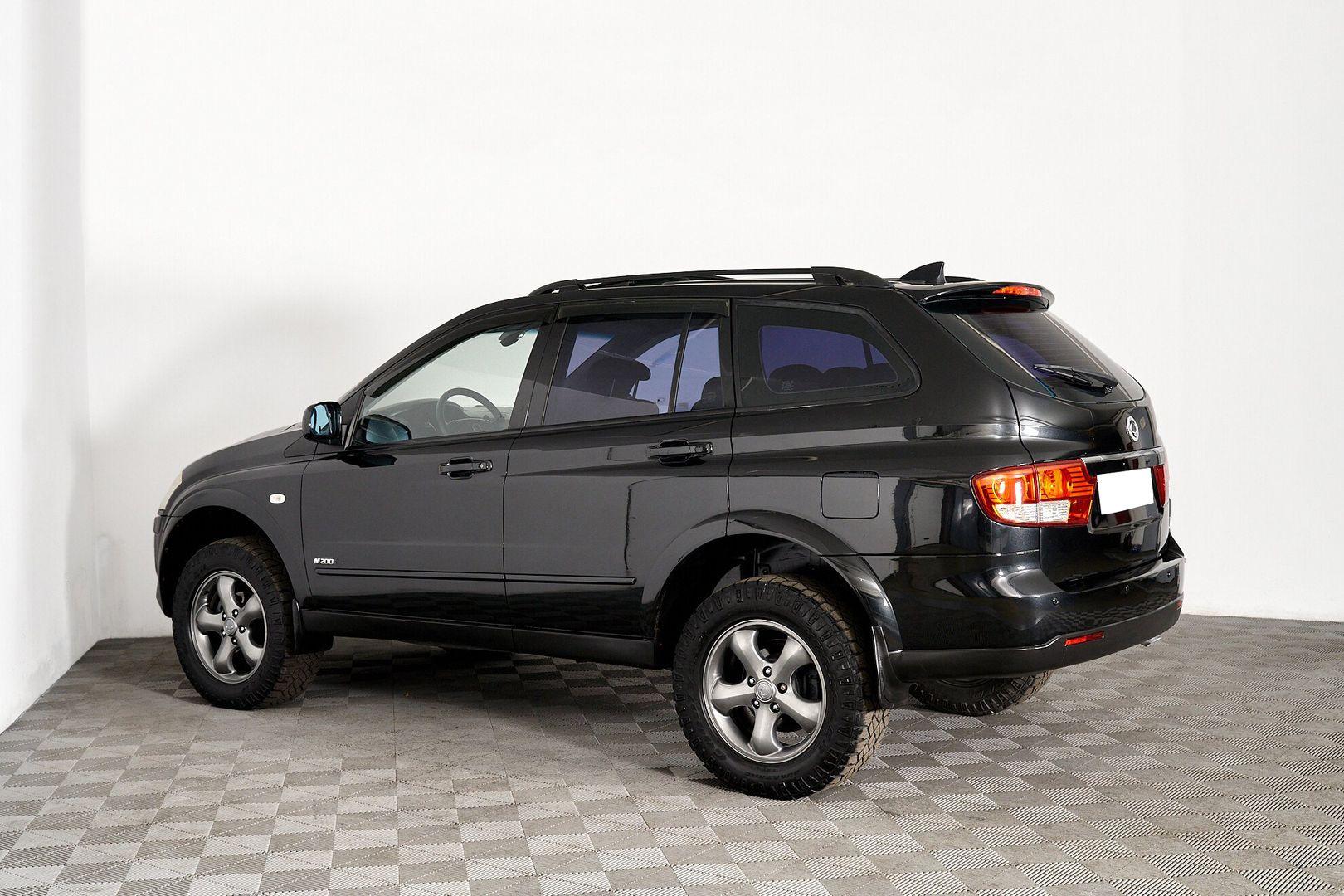 SsangYong Kyron 2013, черный