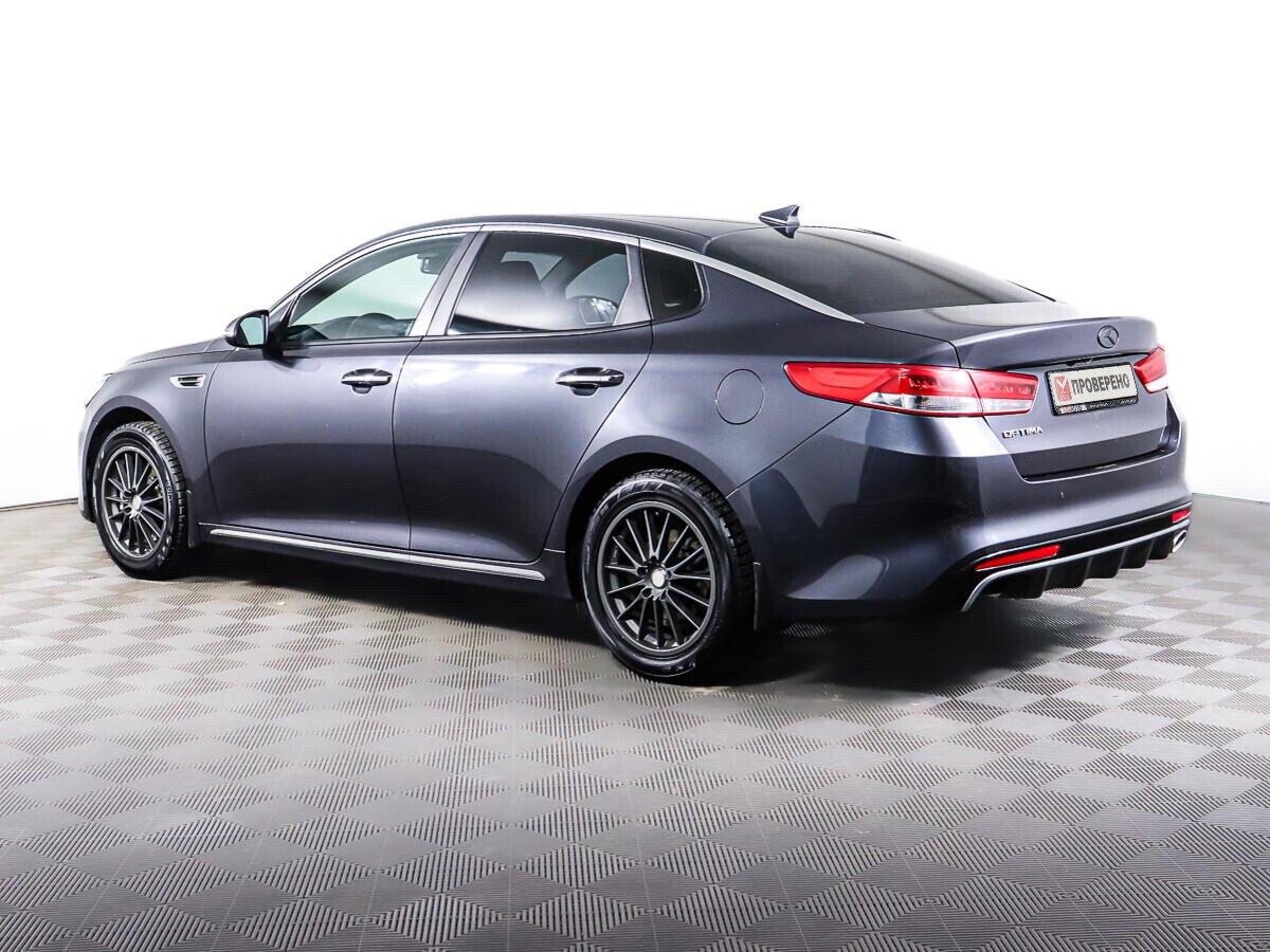 Kia Optima 2017, серебряный