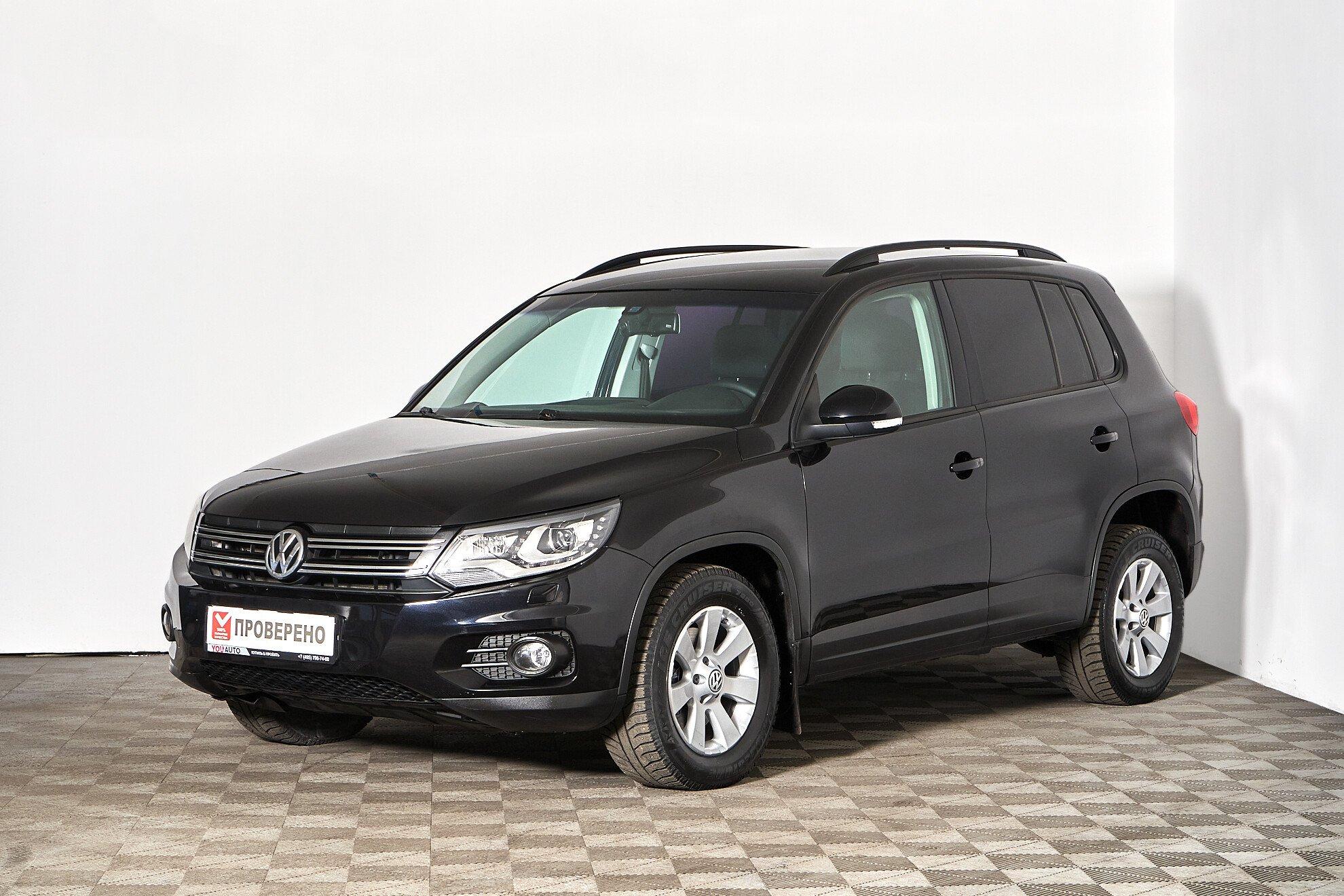 Volkswagen Tiguan 2012, черный