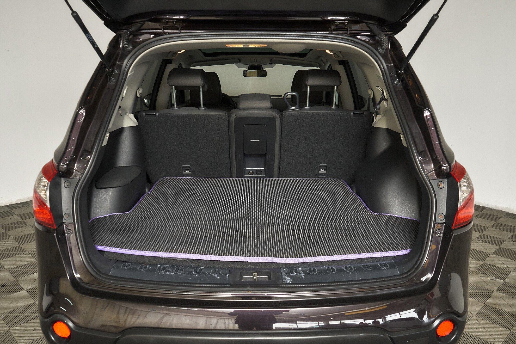 Nissan Qashqai+2 2013, фиолетовый