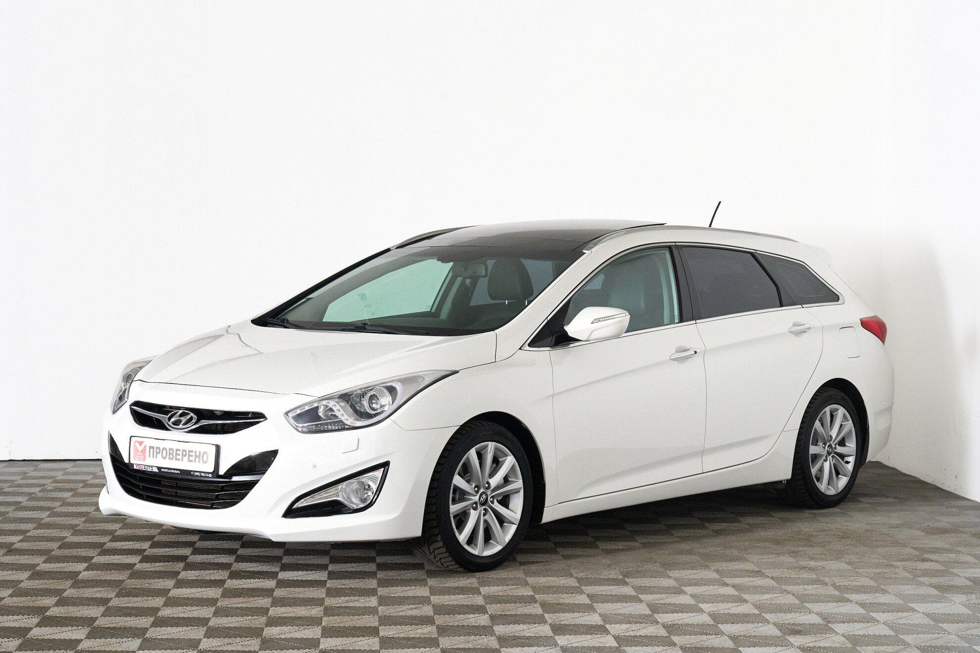 Hyundai i40 2012, белый