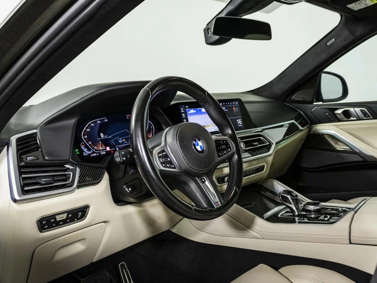 BMW X6 2020, зеленый