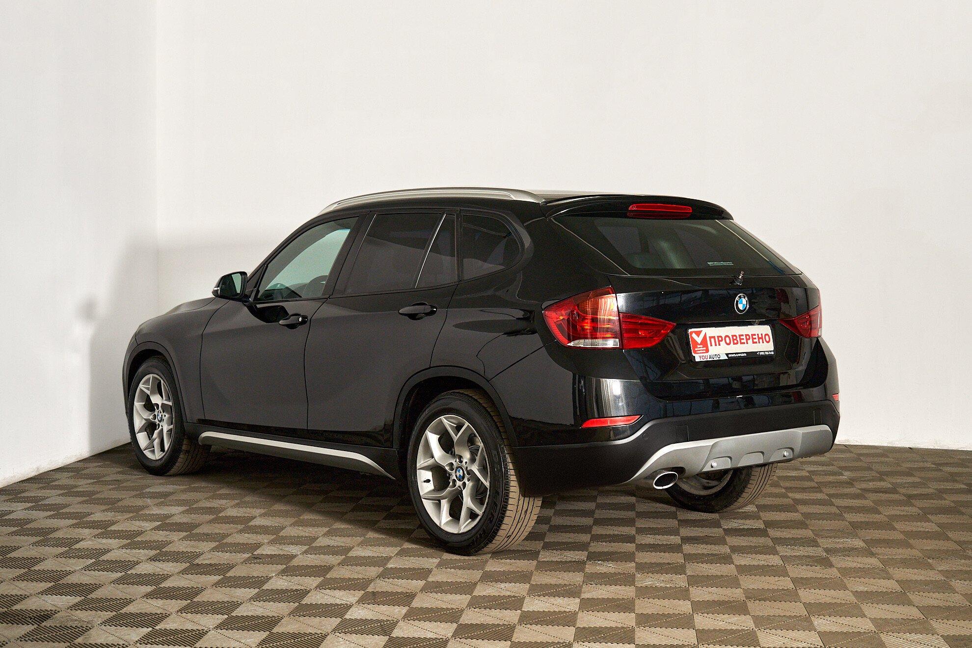 BMW X1 2013, черный