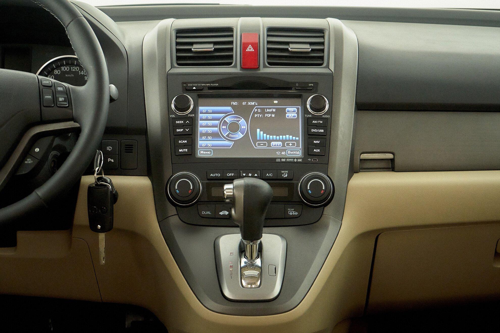 Honda CR-V 2012, черный
