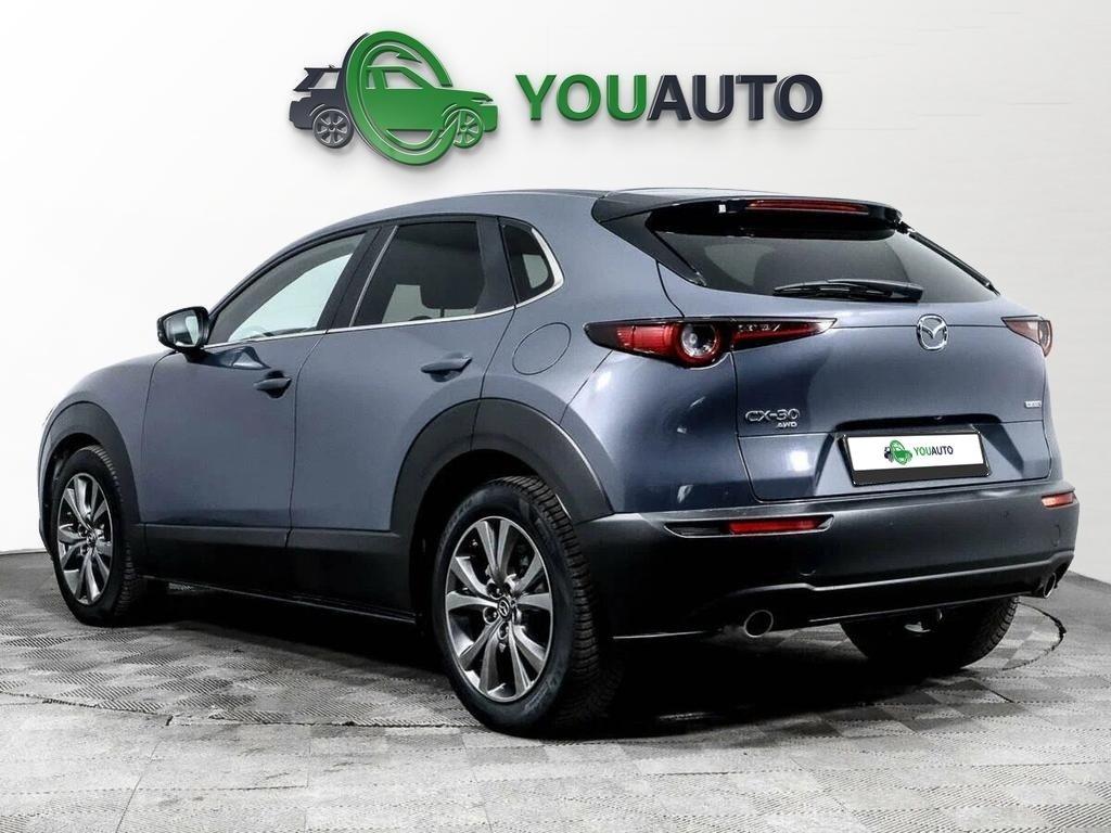 Mazda CX-30 2020, серый
