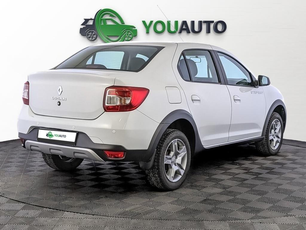 Renault Logan 2021, белый