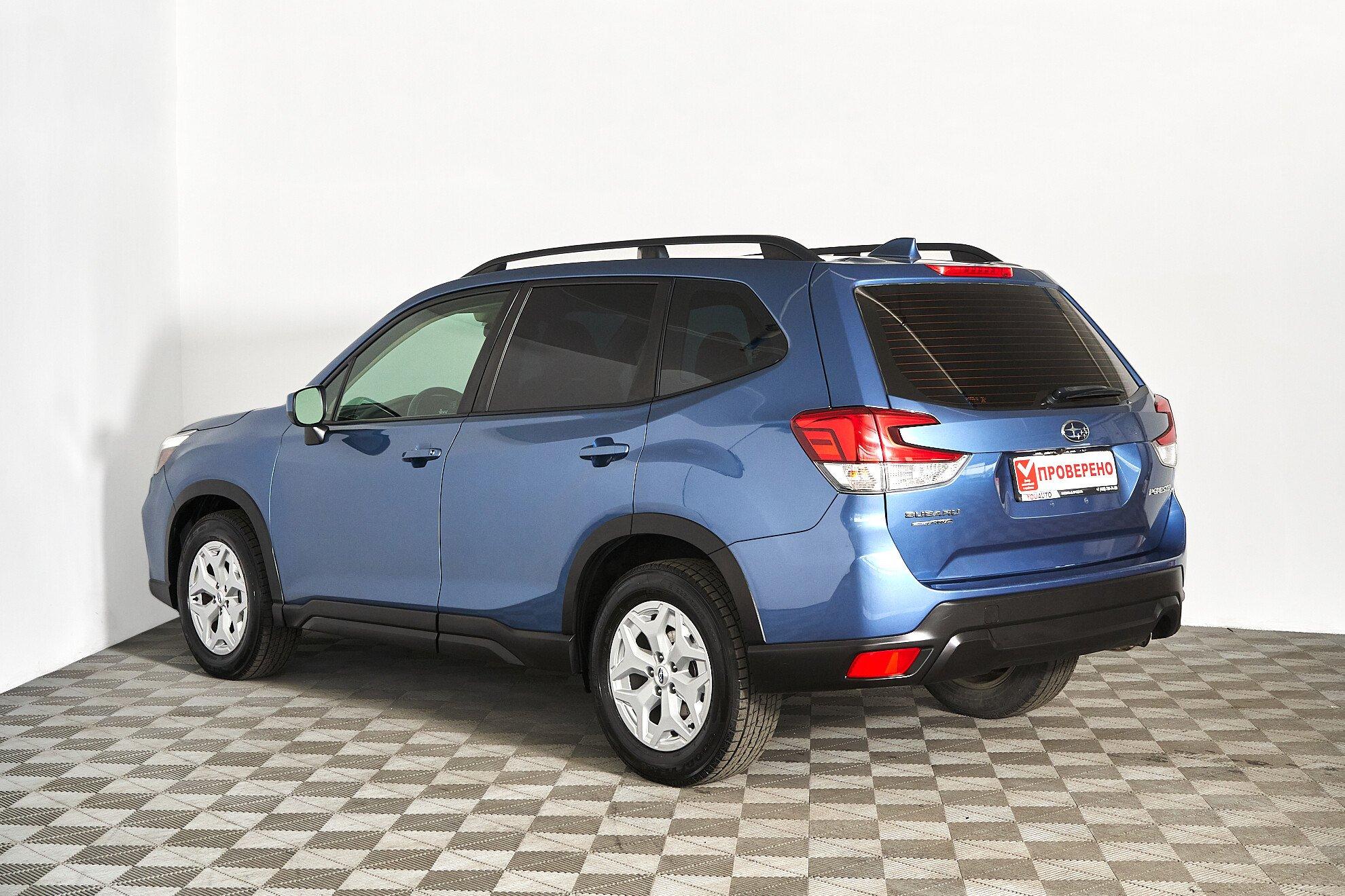Subaru Forester 2020, синий
