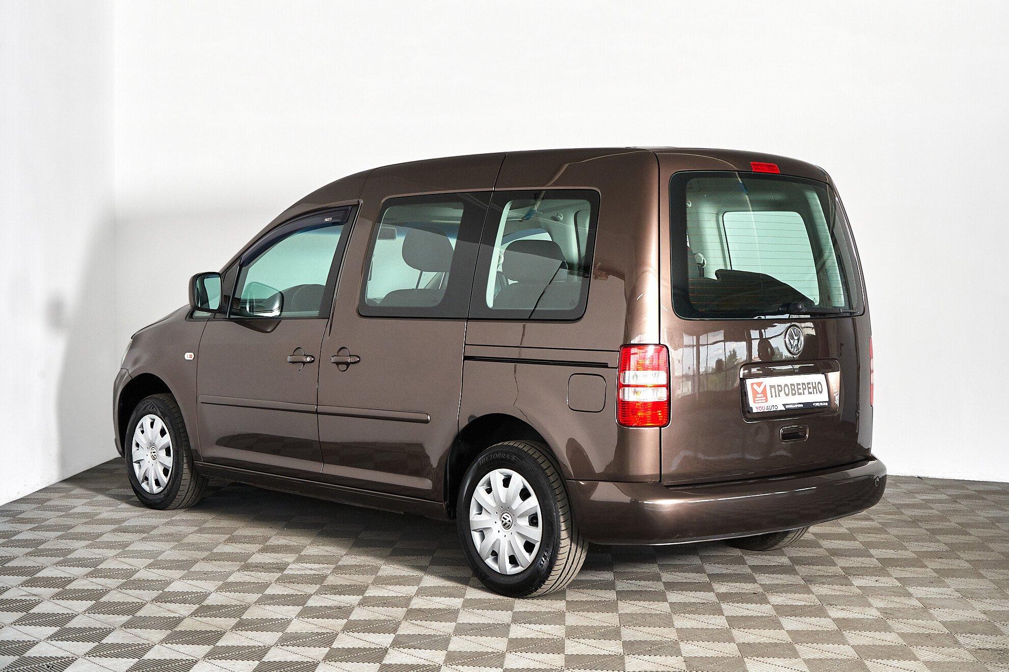 Volkswagen Caddy 2011, коричневый