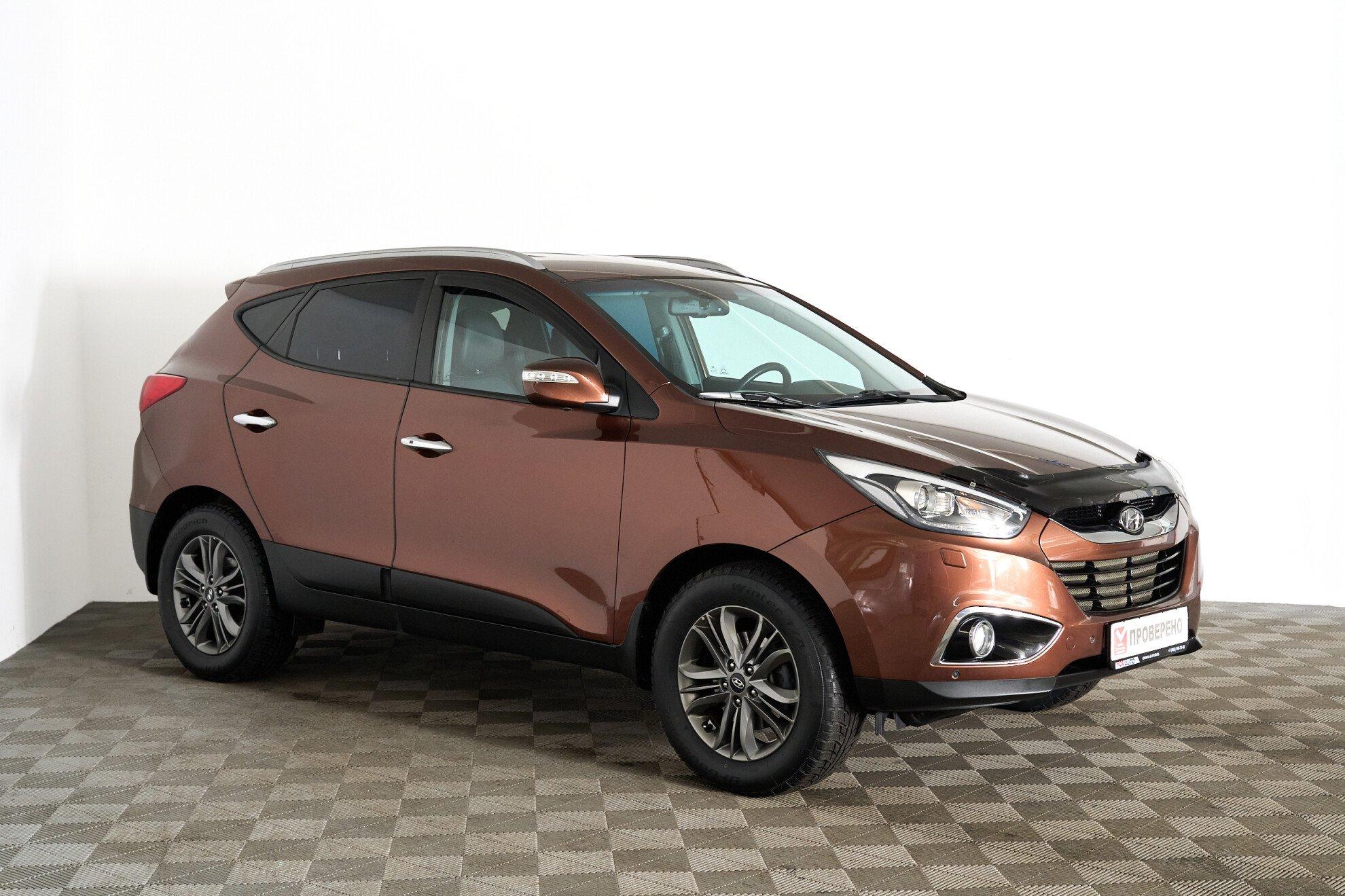 Hyundai ix35 2014, коричневый