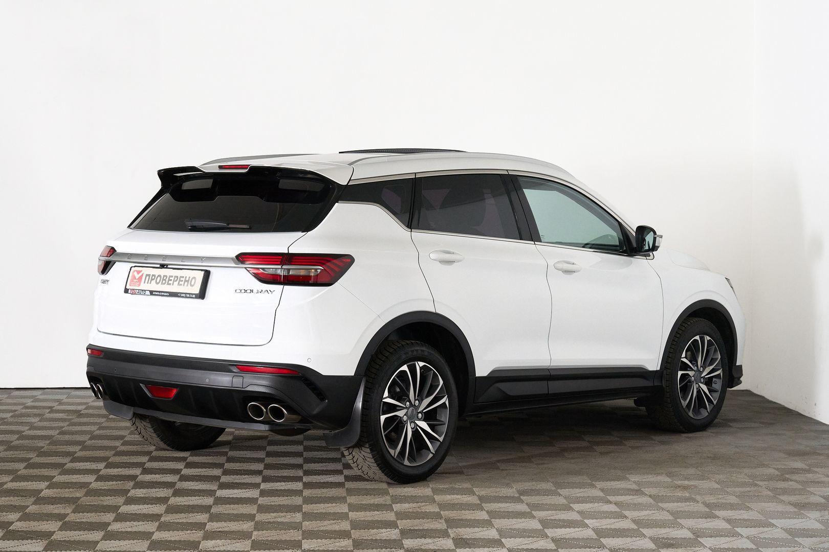 Geely Coolray 2020, белый
