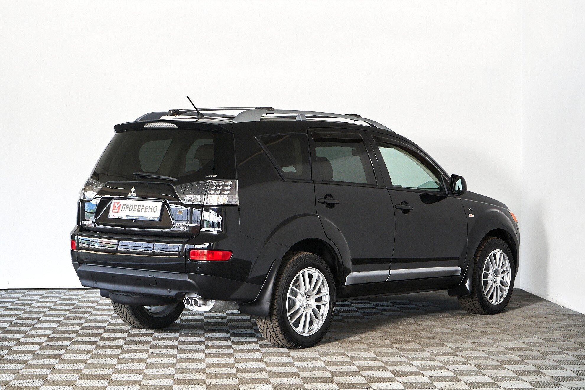 Mitsubishi Outlander 2008, черный