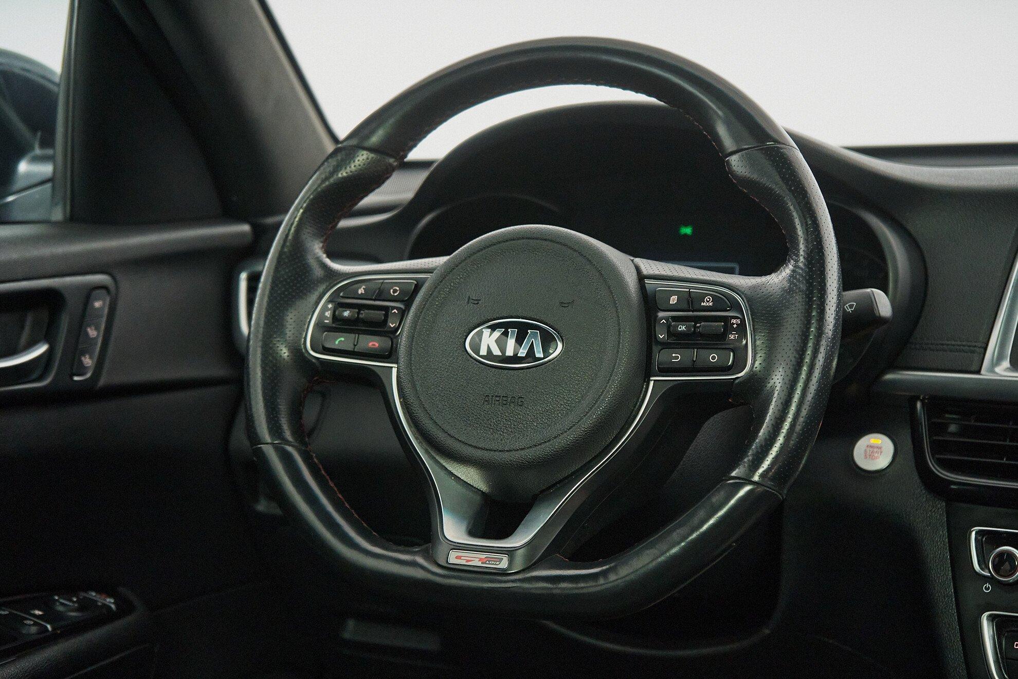 Kia Optima 2018, синий