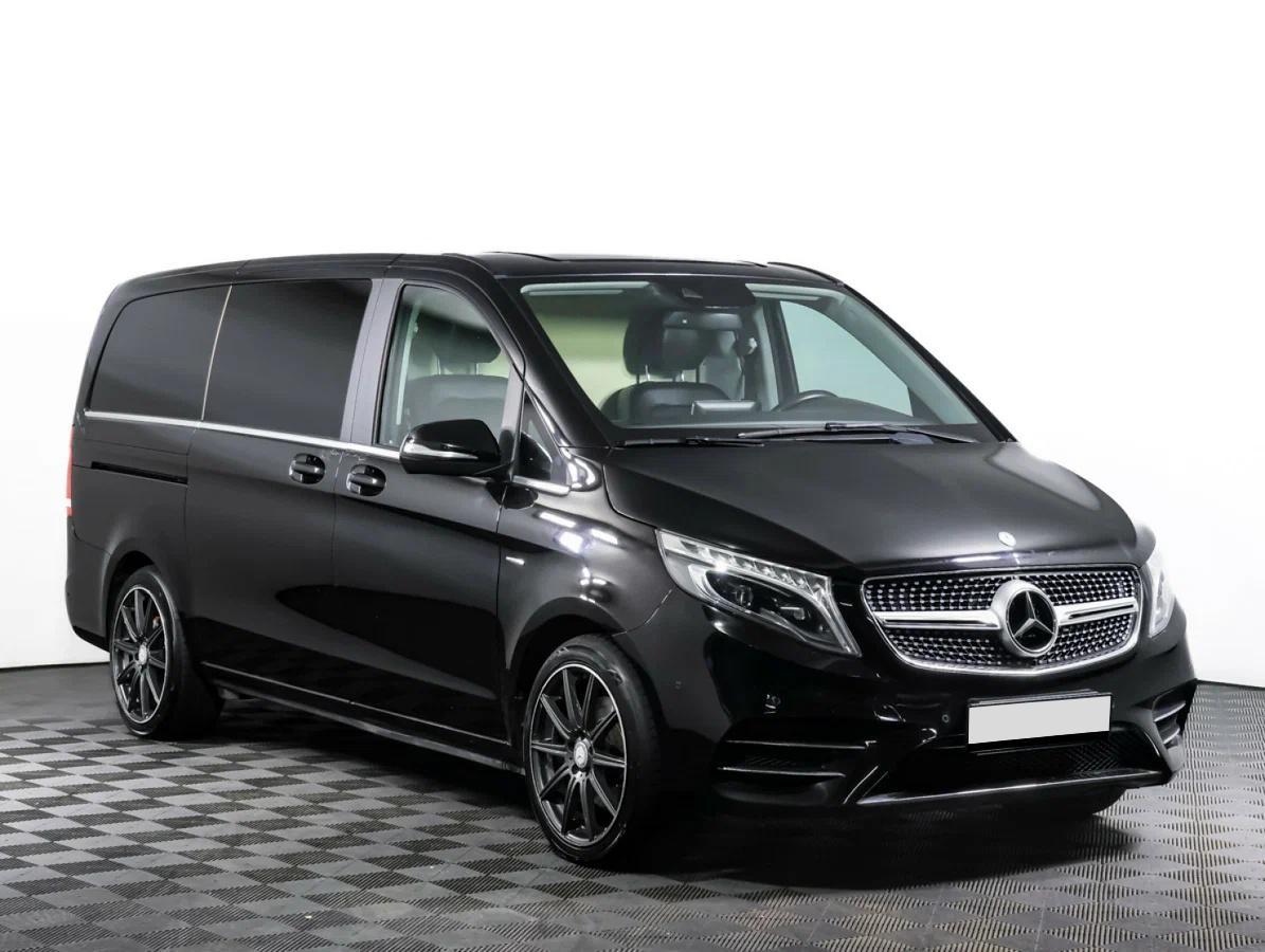 Mercedes-Benz V-Класс 2015, черный
