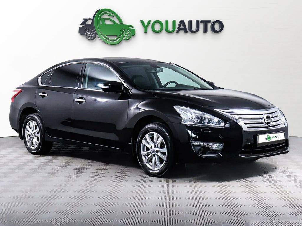 Nissan Teana 2016, черный