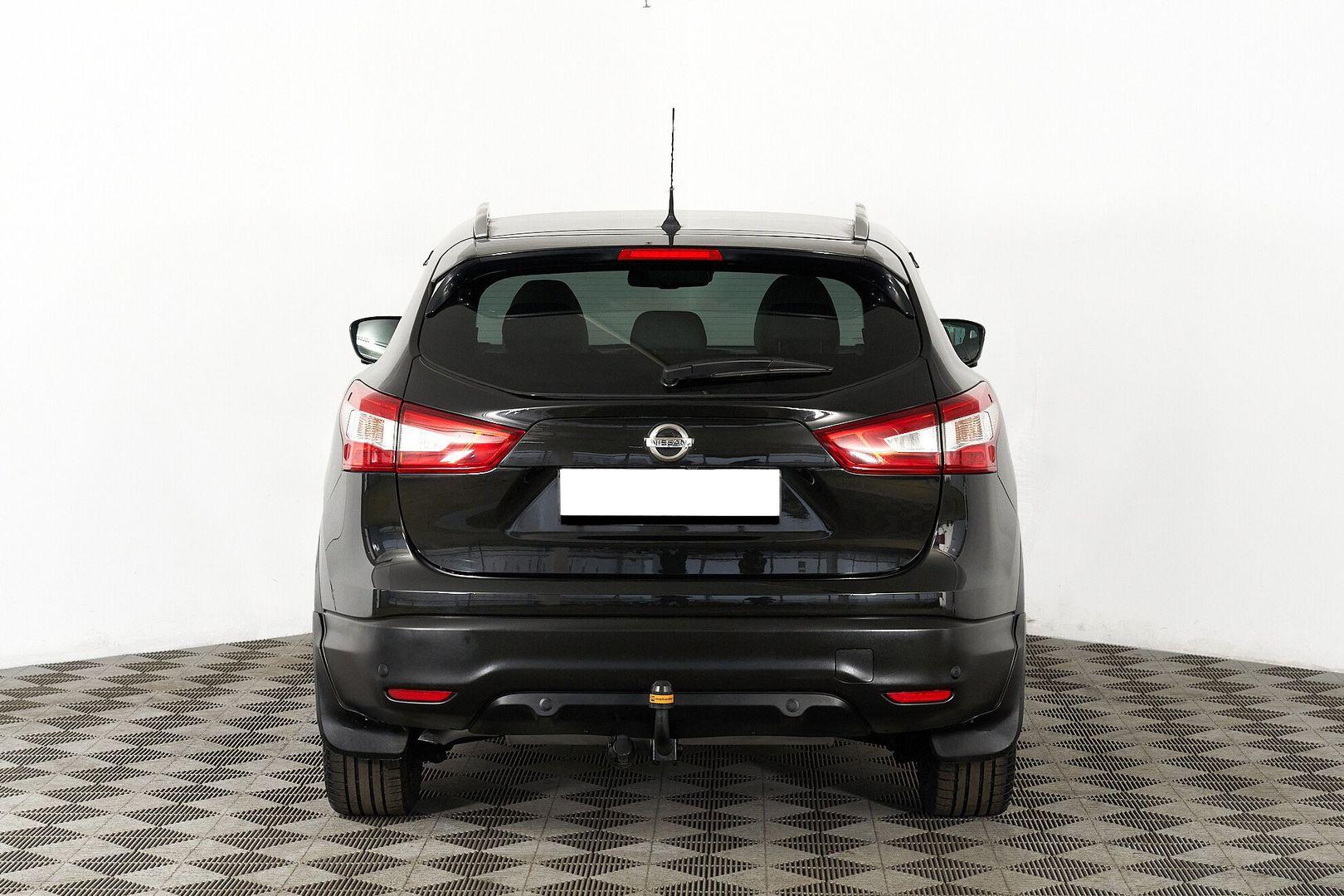 Nissan Qashqai 2017, черный