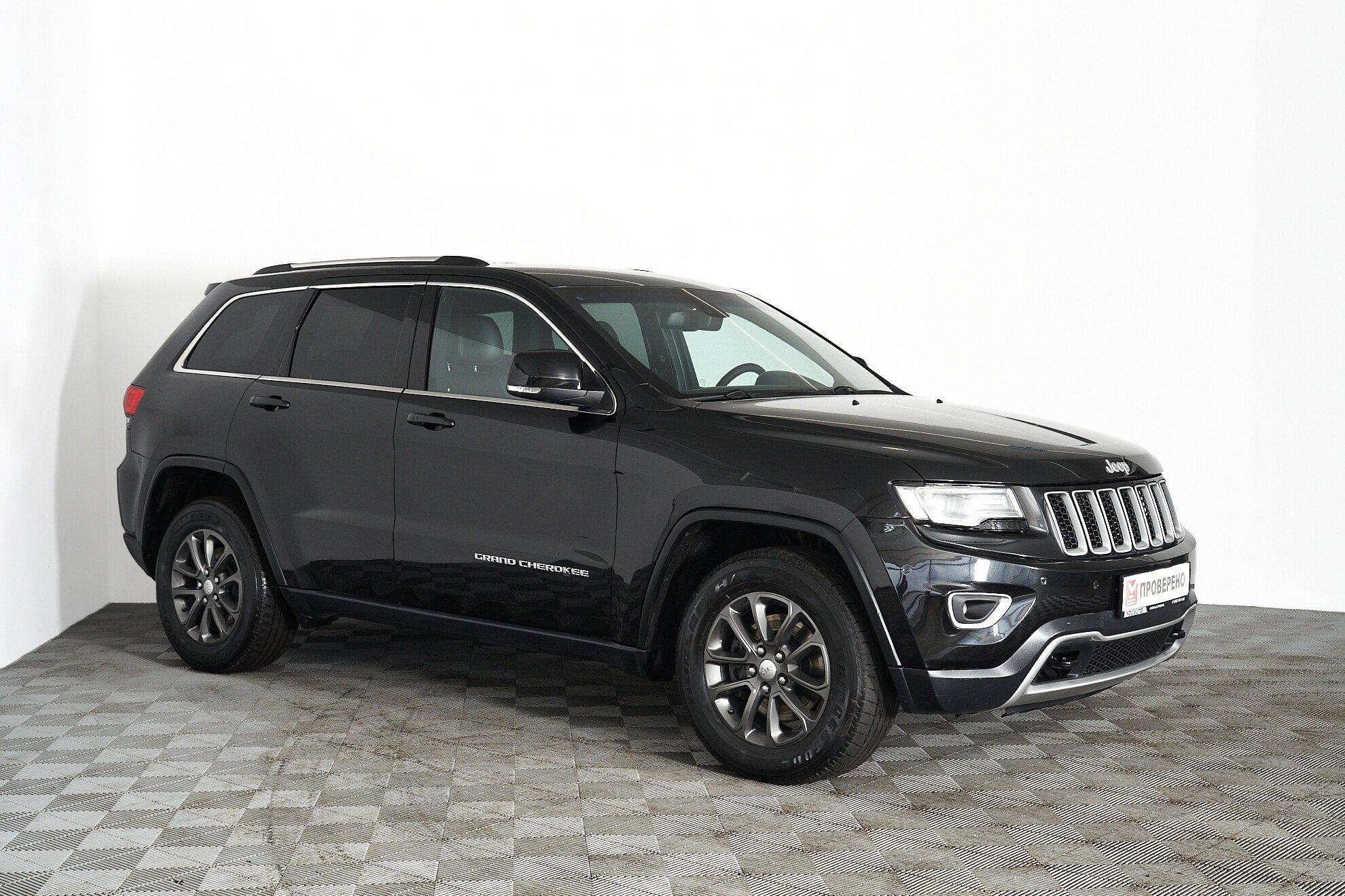 Jeep Grand Cherokee 2013, черный