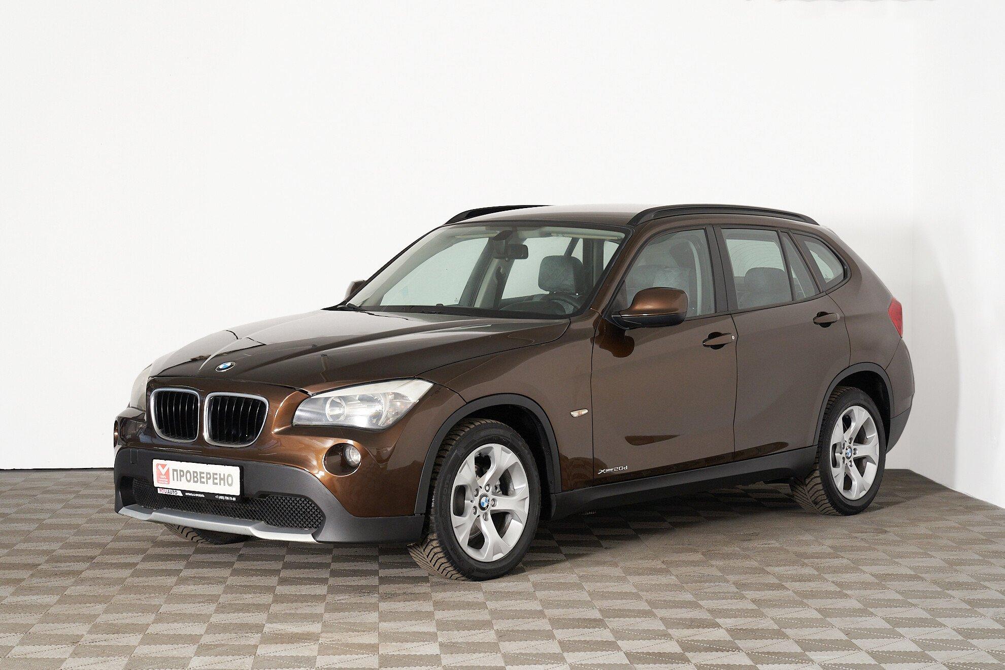 BMW X1 2011, коричневый