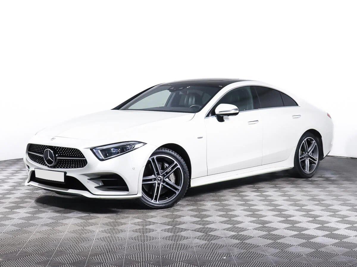 Mercedes-Benz CLS 2019, белый