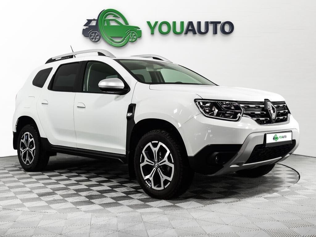 Renault Duster 2022, белый