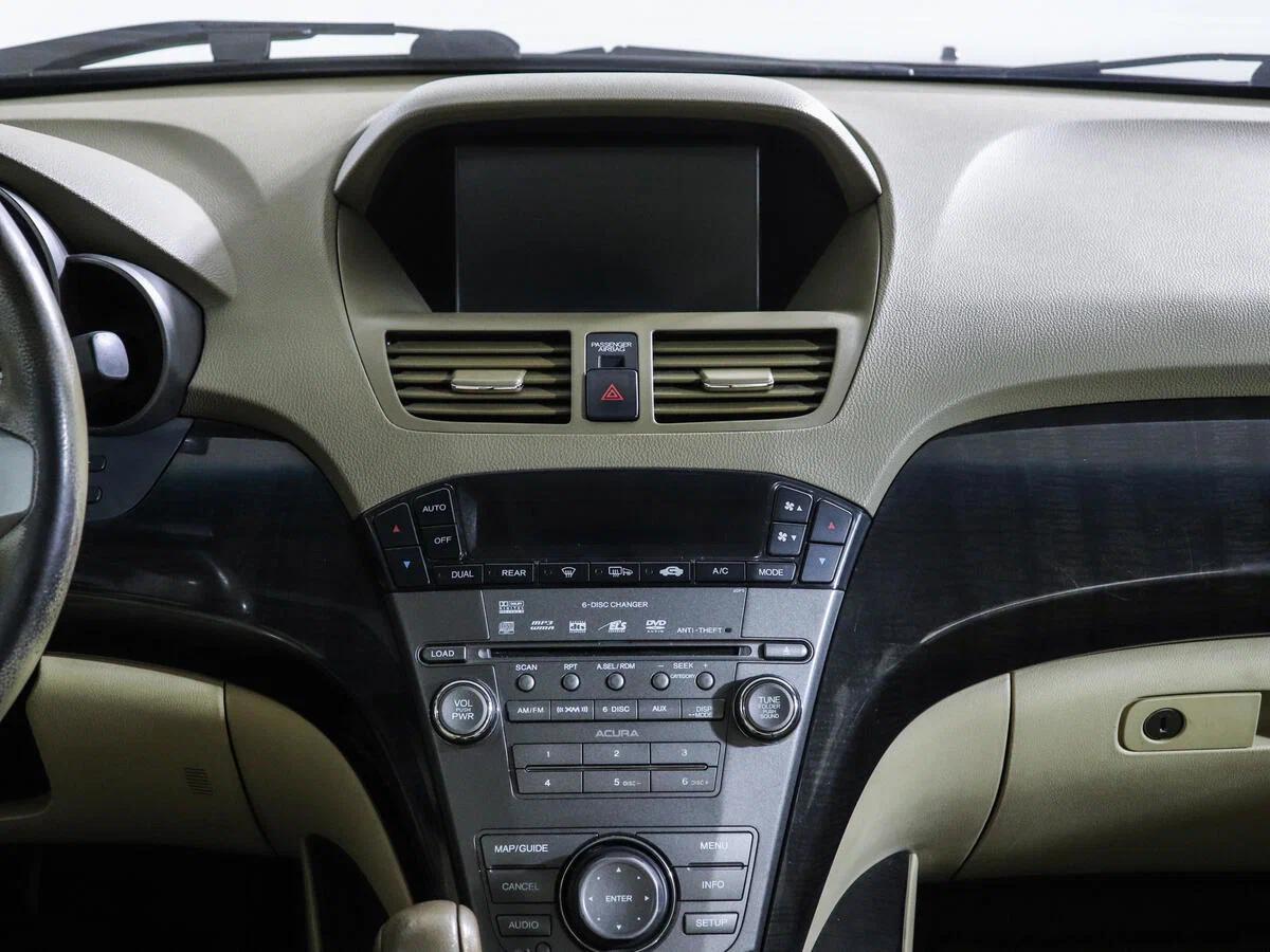 Acura MDX 2008, красный
