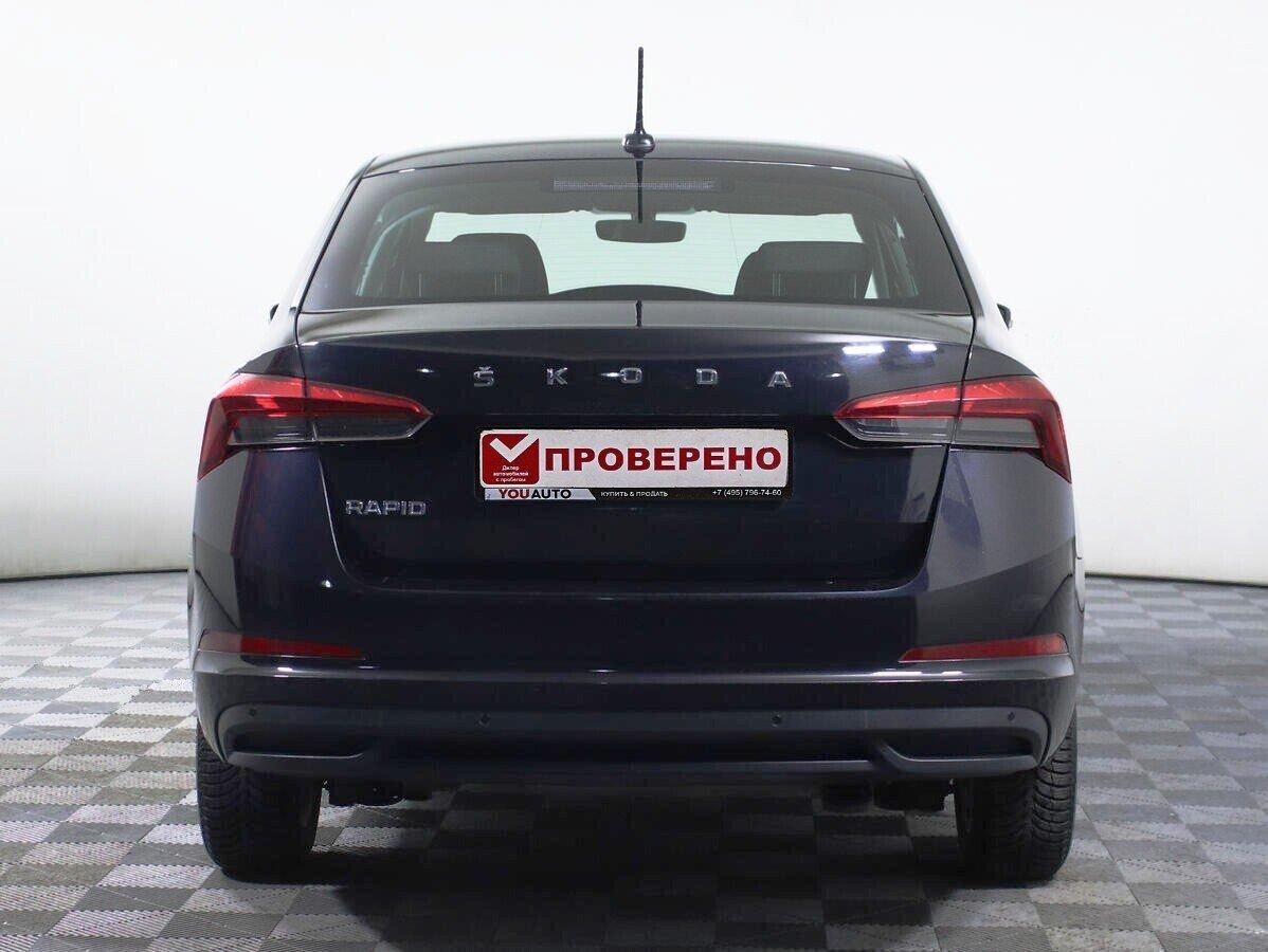 Skoda Rapid 2020, черный