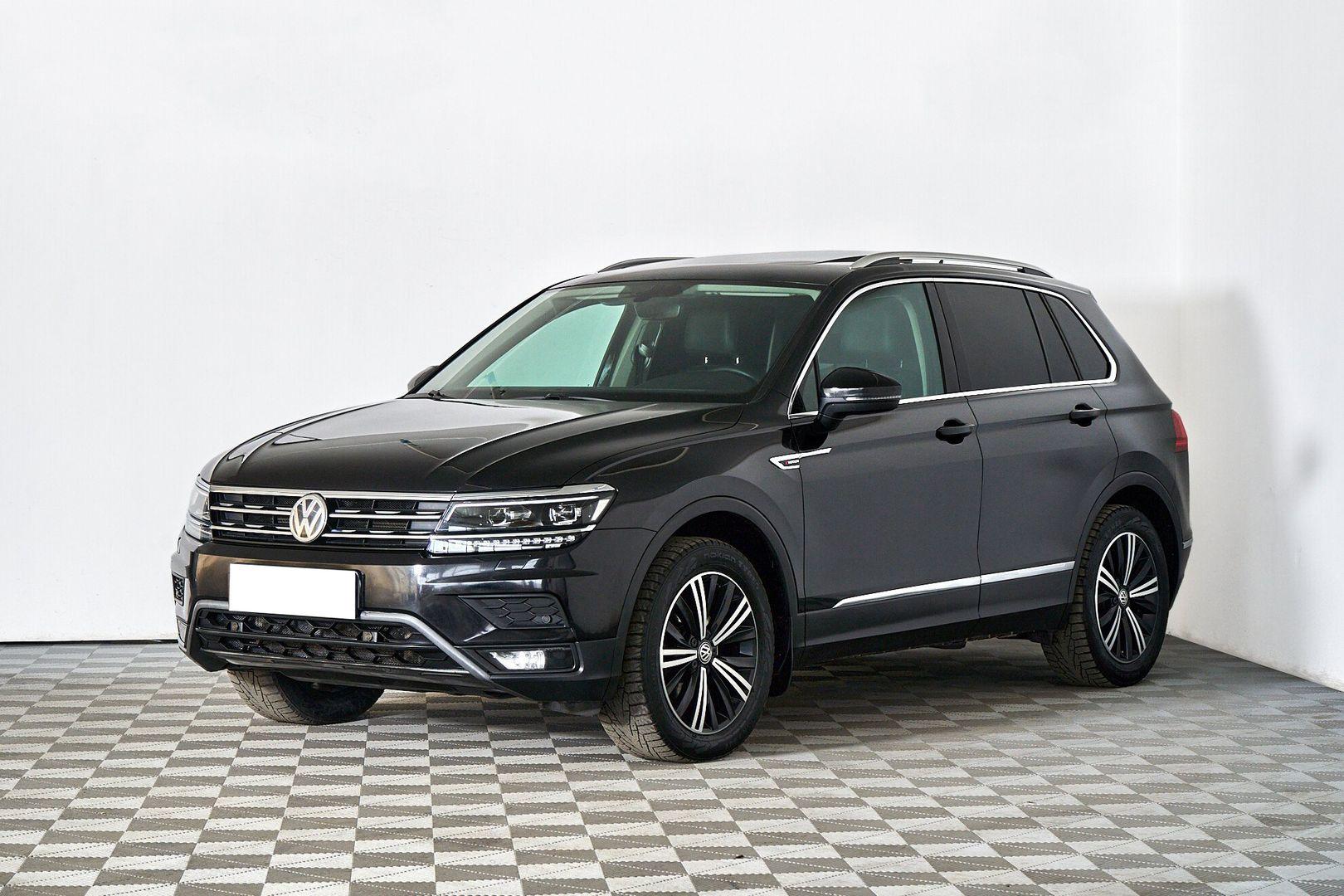 Volkswagen Tiguan 2018, черный