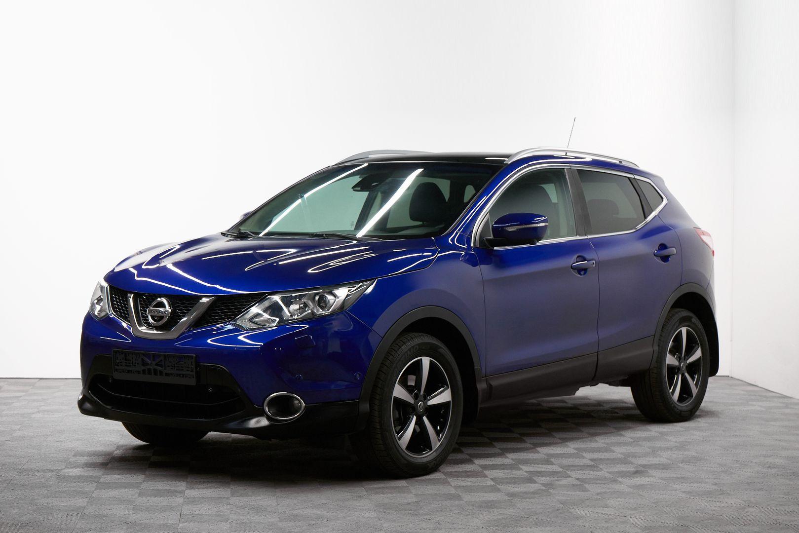 Nissan Qashqai 2014, синий