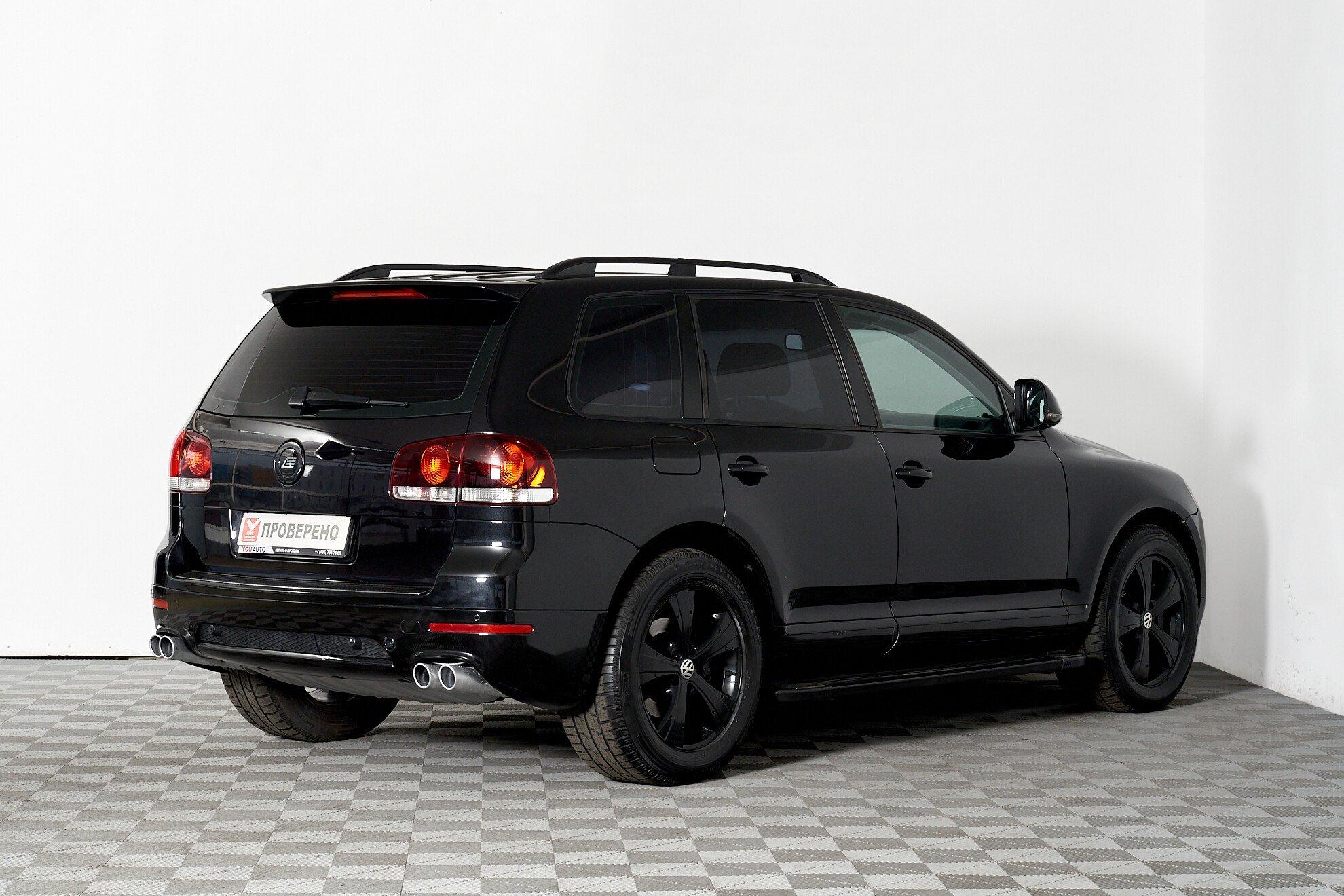 Volkswagen Touareg 2007, черный