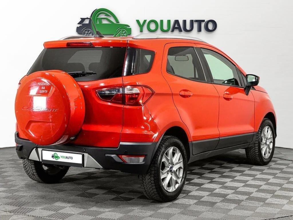 Ford EcoSport 2018, красный
