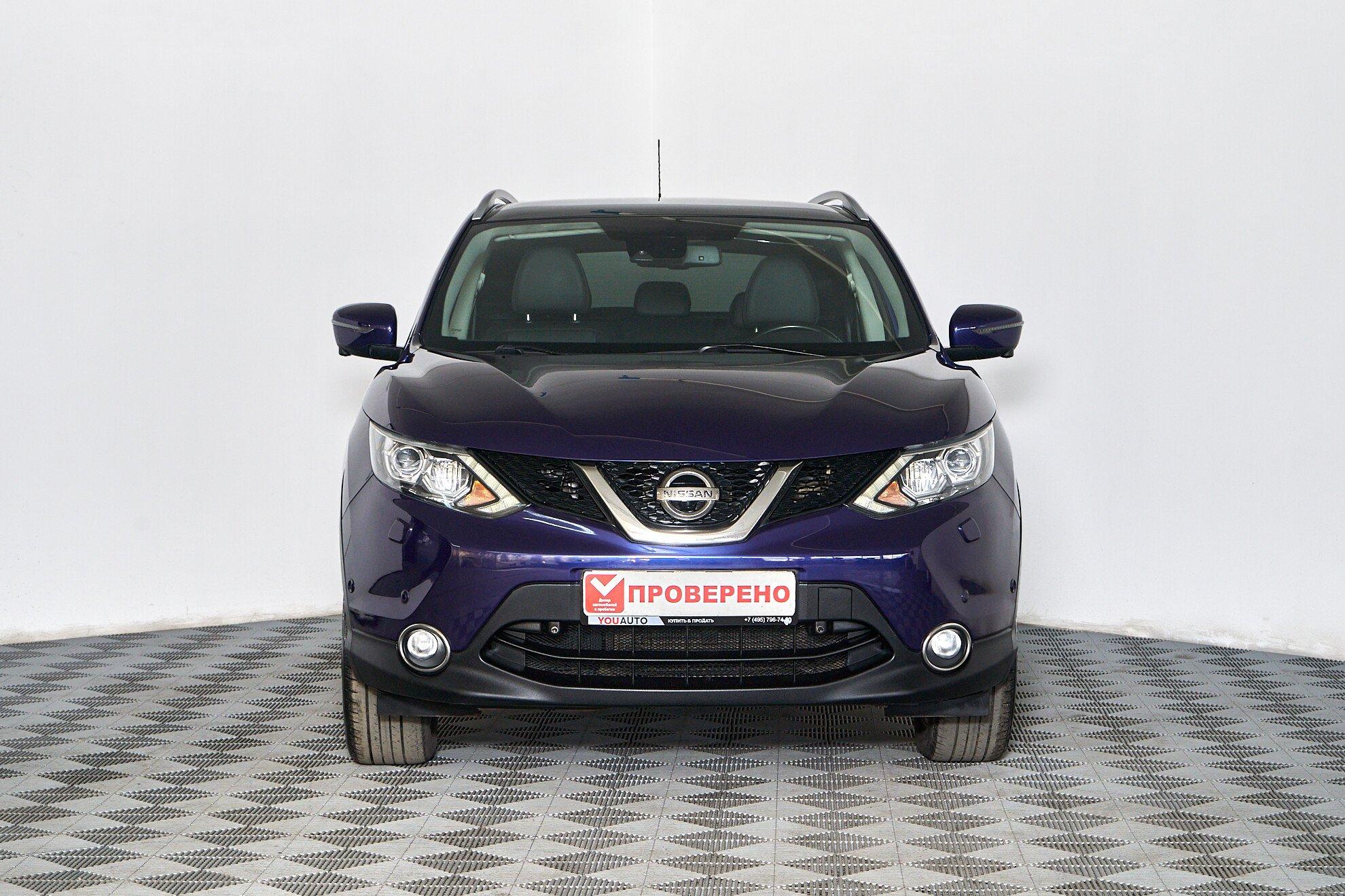 Nissan Qashqai 2018, синий