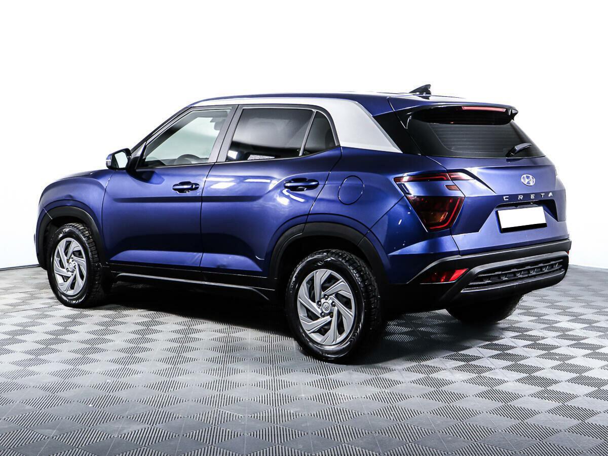 Hyundai Creta 2022, синий