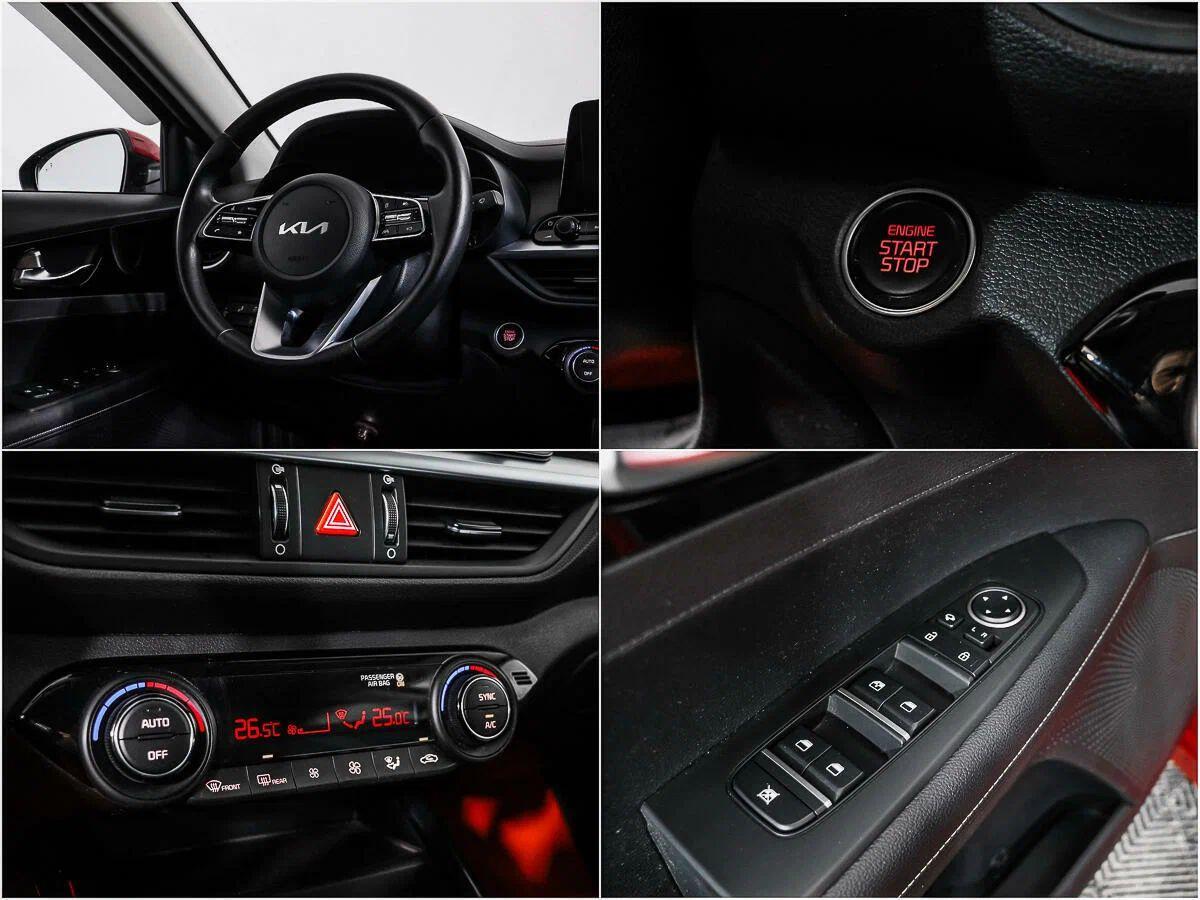 Kia Cerato 2021, красный