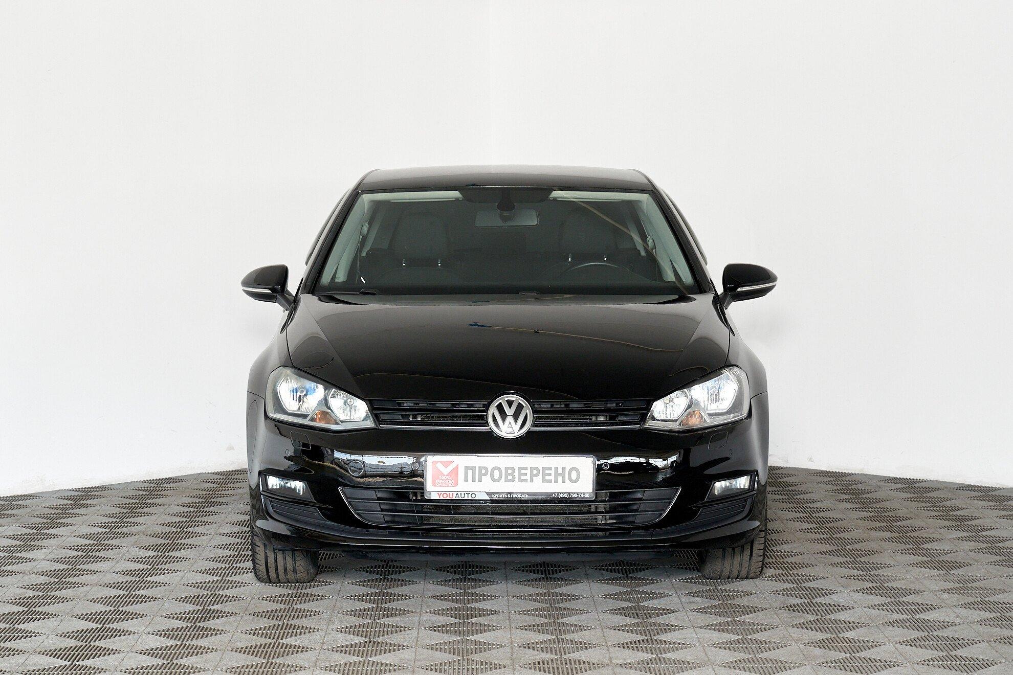 Volkswagen Golf 2013, черный