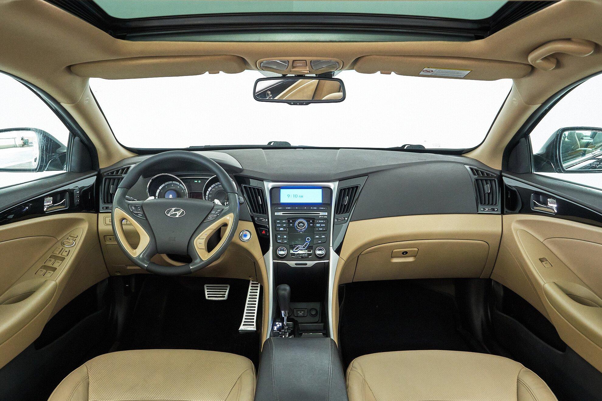 Hyundai Sonata 2012, черный