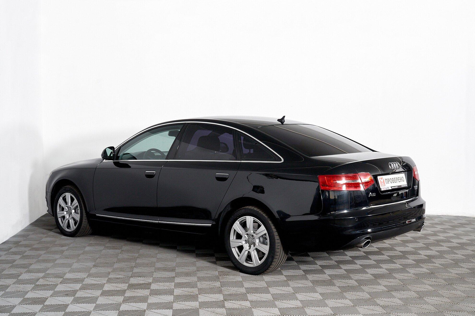 Audi A6 2010, черный