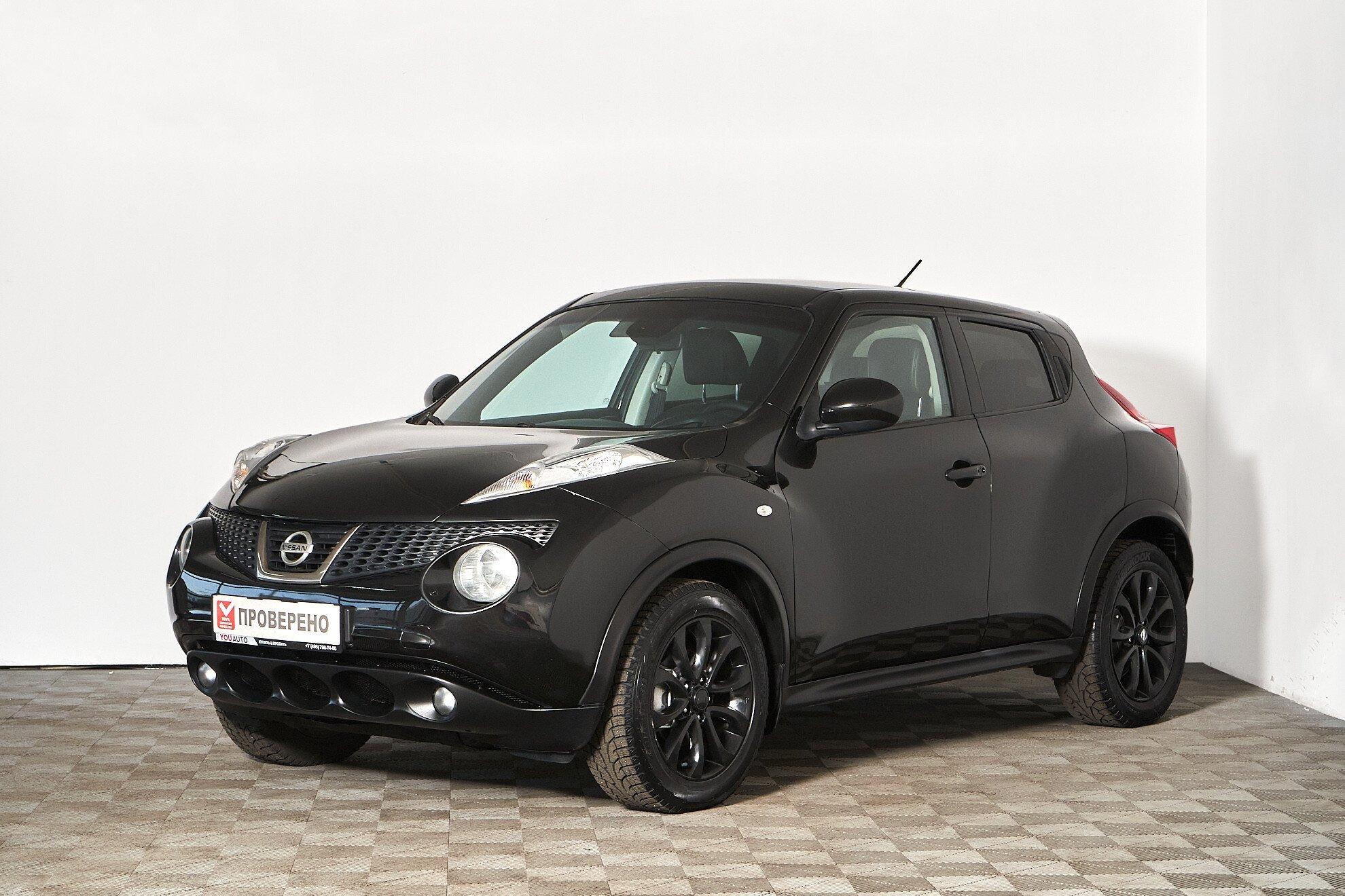 Nissan Juke 2011, черный