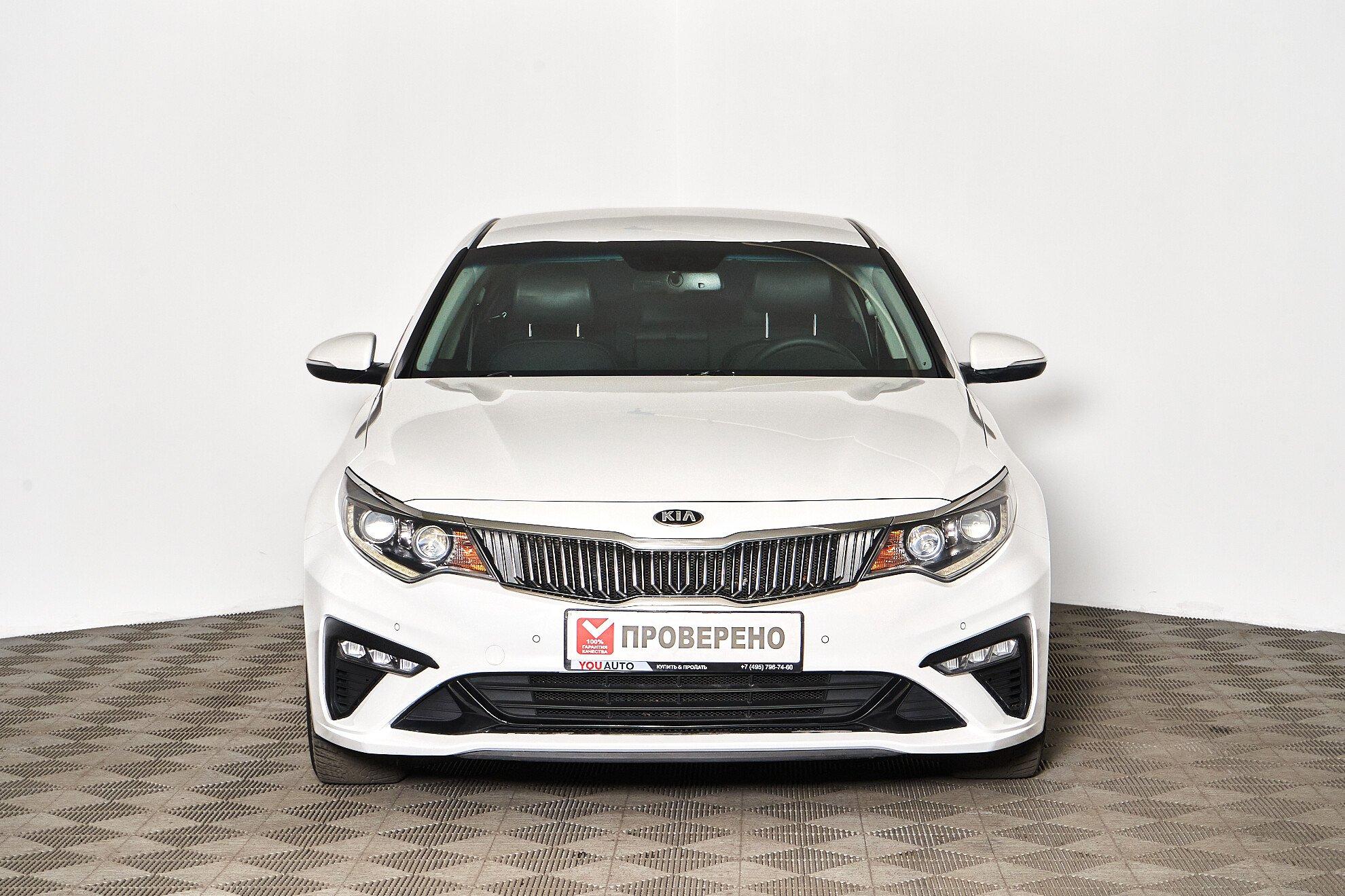 Kia Optima 2019, белый
