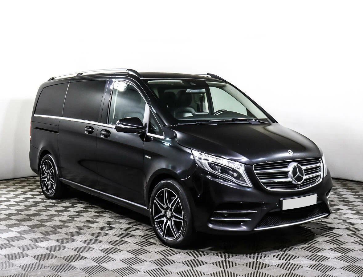 Mercedes-Benz V-Класс 2015, черный