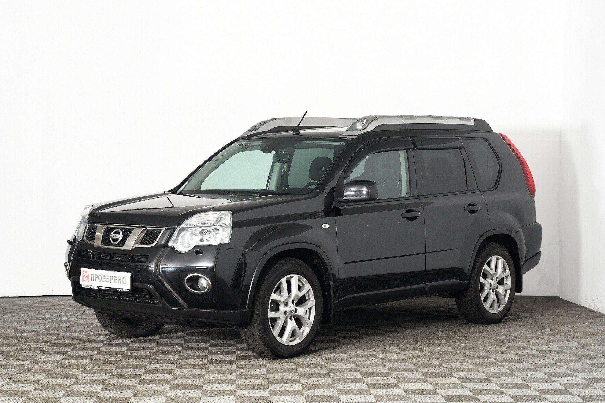 Nissan X-Trail 2014, черный
