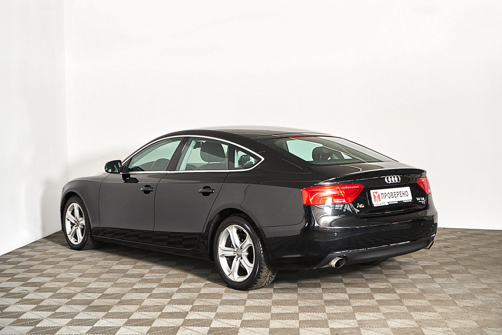 Audi A5 2013, черный