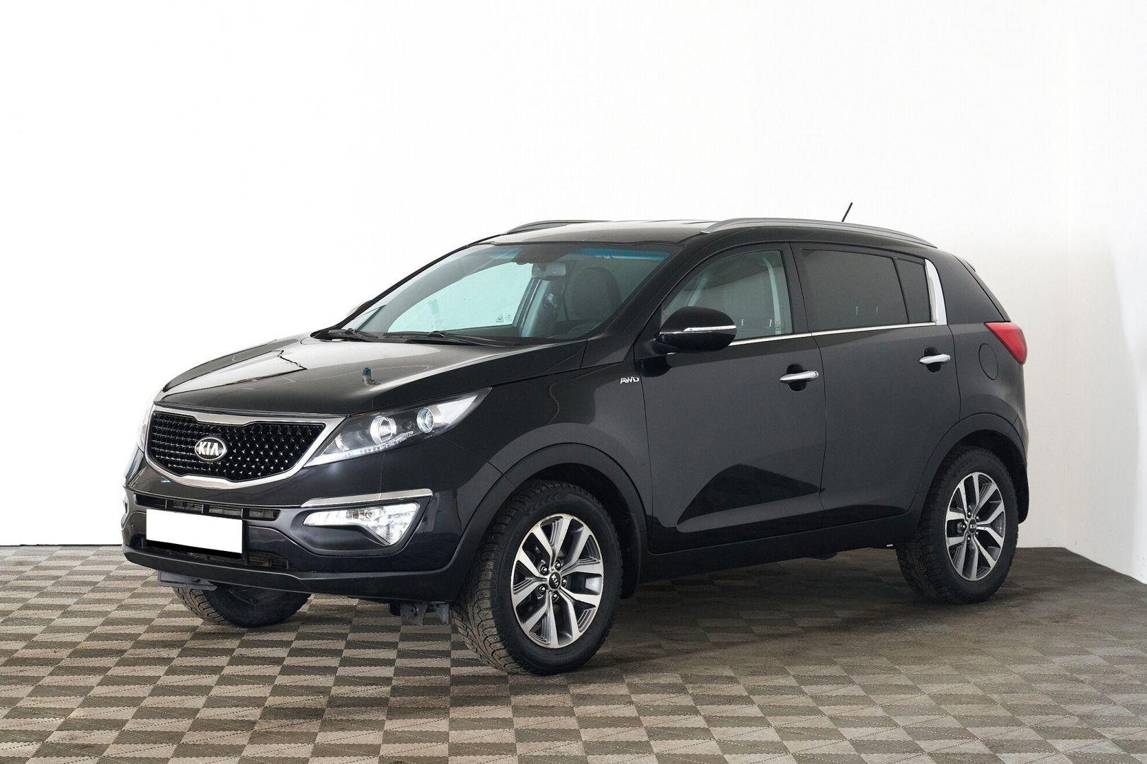 Kia Sportage 2015, черный