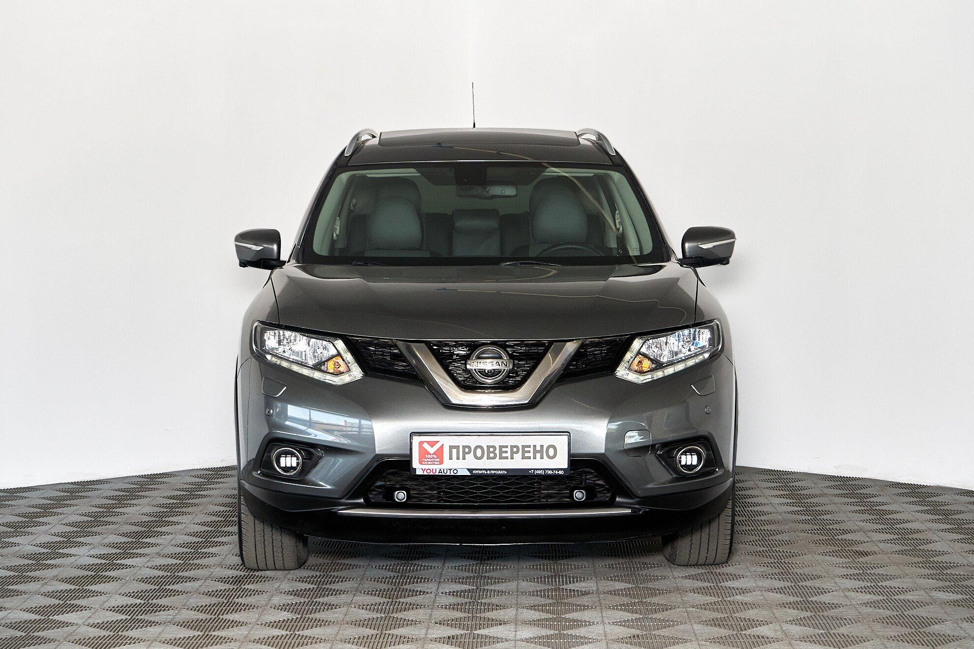 Nissan X-Trail 2015, серый