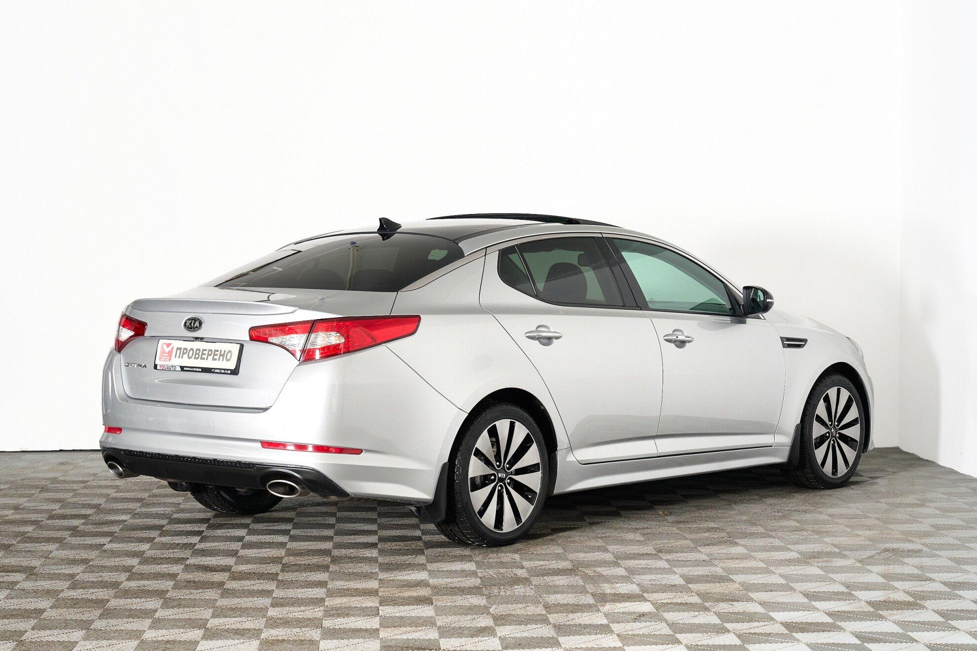 Kia Optima 2011, серебряный