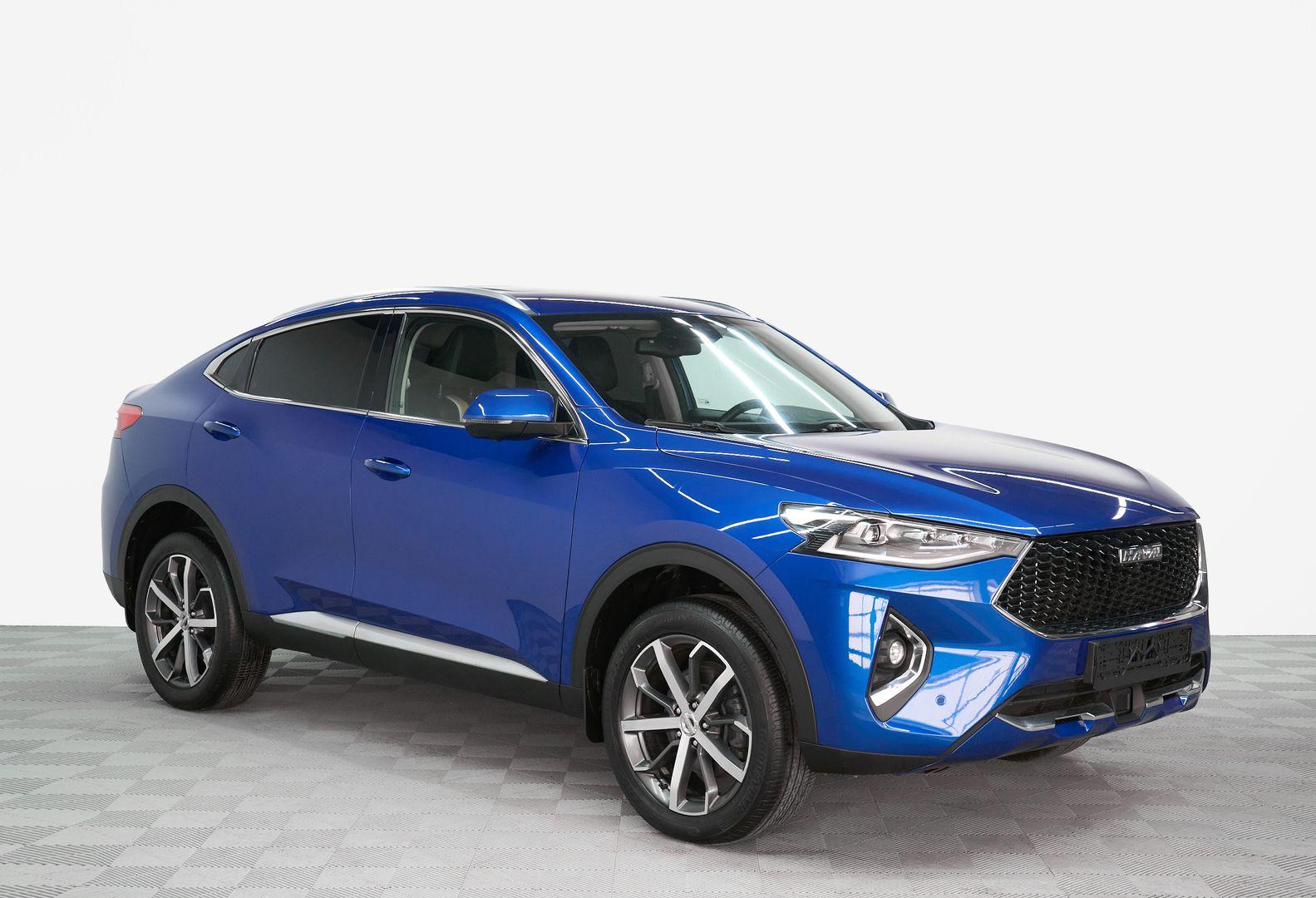 Haval F7x 2021, синий