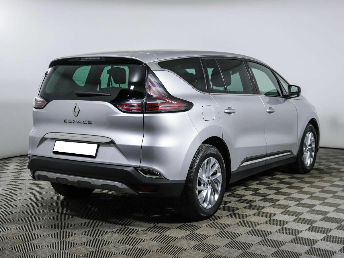 Renault Espace 2019, серебряный