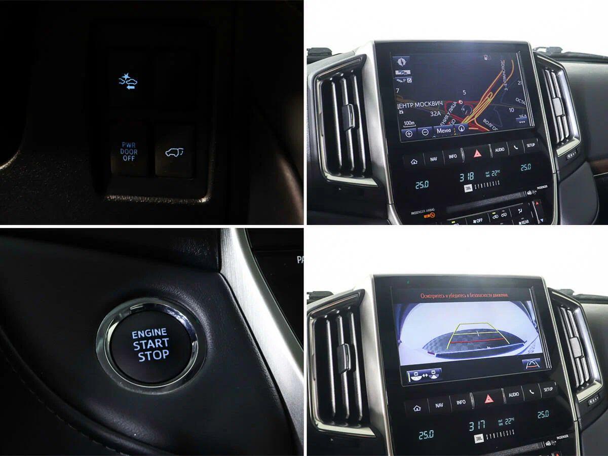 Toyota Land Cruiser 2018, белый