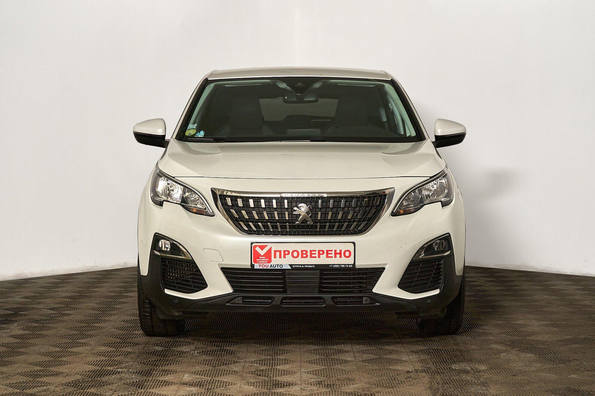 Peugeot 3008 2018, белый