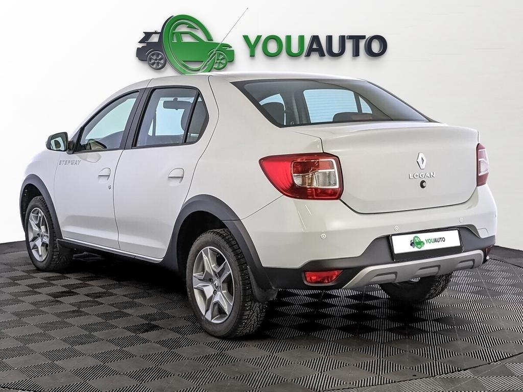 Renault Logan 2021, белый